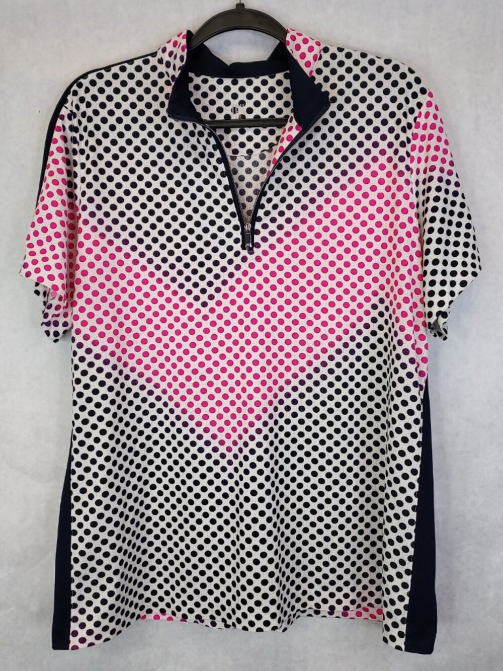 Tail White Label 1/4 Zip Pullover Golf Shirt Women's XXL Activewear Preppy Flaw